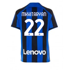 Inter Milan Henrikh Mkhitaryan #22 Hjemmedrakt 2022-23 Kortermet